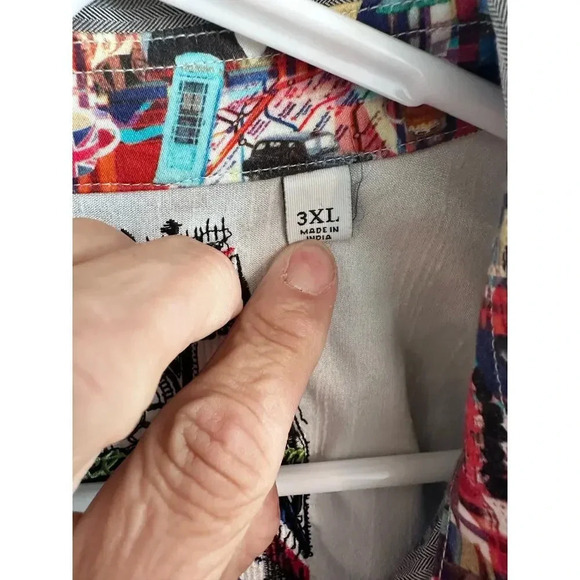 Robert Graham Long Sleeve Striped Button-Down Dress Shirt Size 3XL - Picture 2 of 6